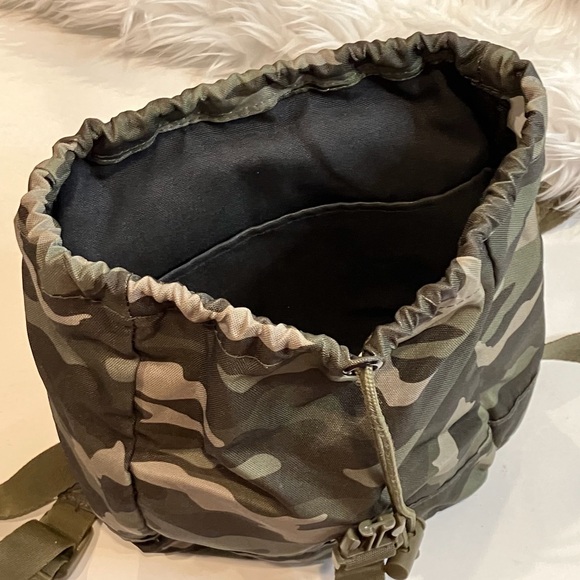 PINK by VS | Army Green Camo Mini Backpack main image 9